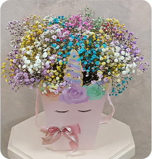 Композиции из гипсофилы