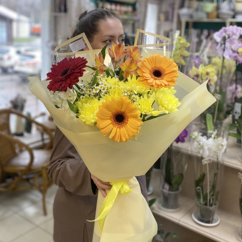 А-26е букет: "Поцелуй солнца"