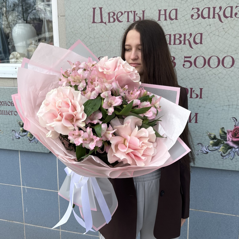 А-27в букет: "Теплые мгновения"