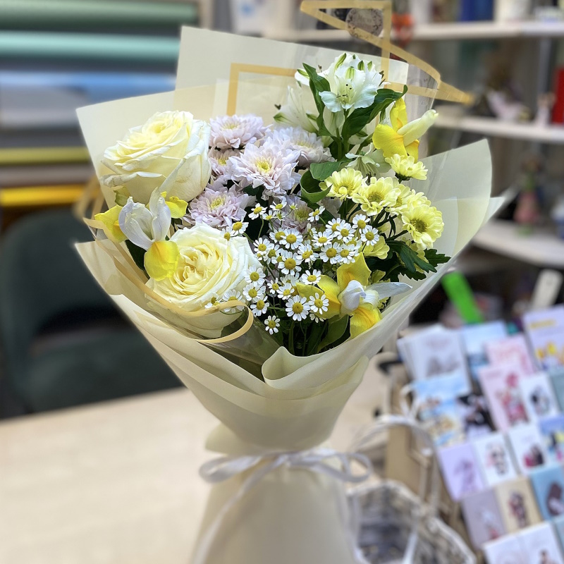 А-28д букет: "Нежный бархат"