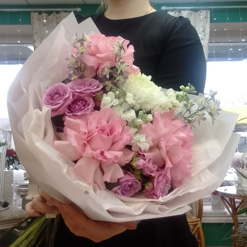 Б-35в букет: "Нежное сердце"