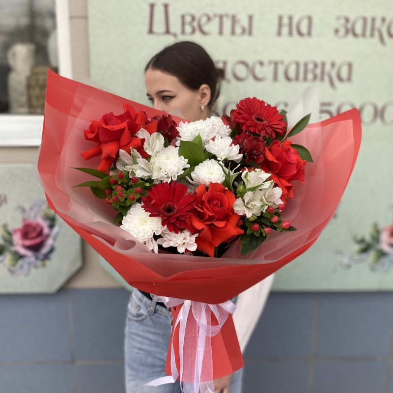 В-50 букет: "Страстная кокетка"