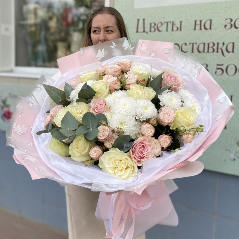 В-91 букет: "Чаша Любви"