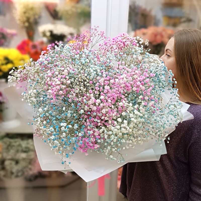 Г-35в Букет из гипсофилы