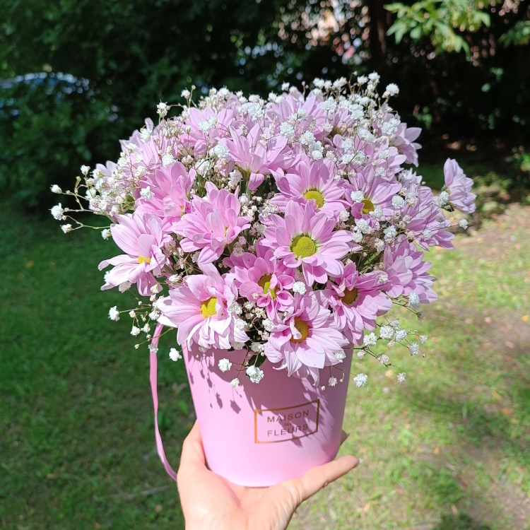 Кг-21 Коробочка с гипсофилой