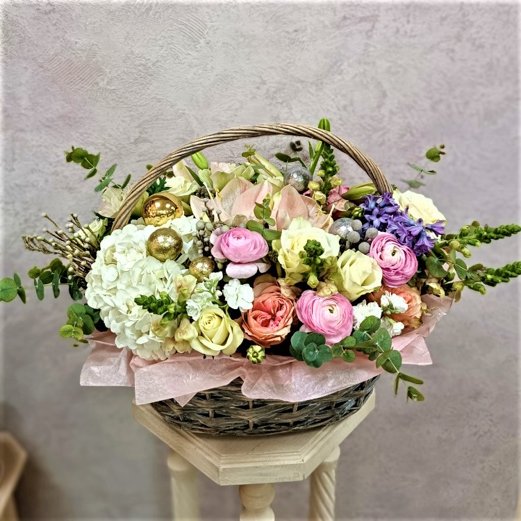 Кр -100 Корзина с цветами