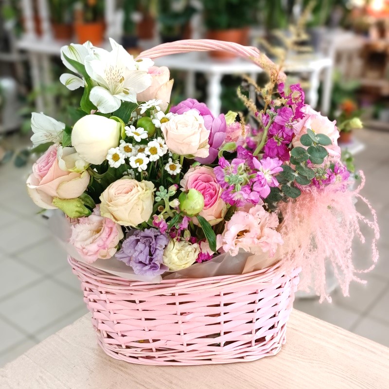 Кр -35 Корзинка с цветами