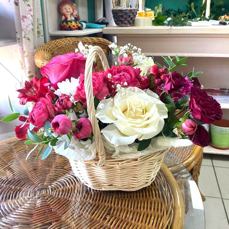 Кр -47 Корзинка с цветами