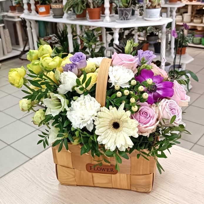 Кр -48 Корзинка с цветами