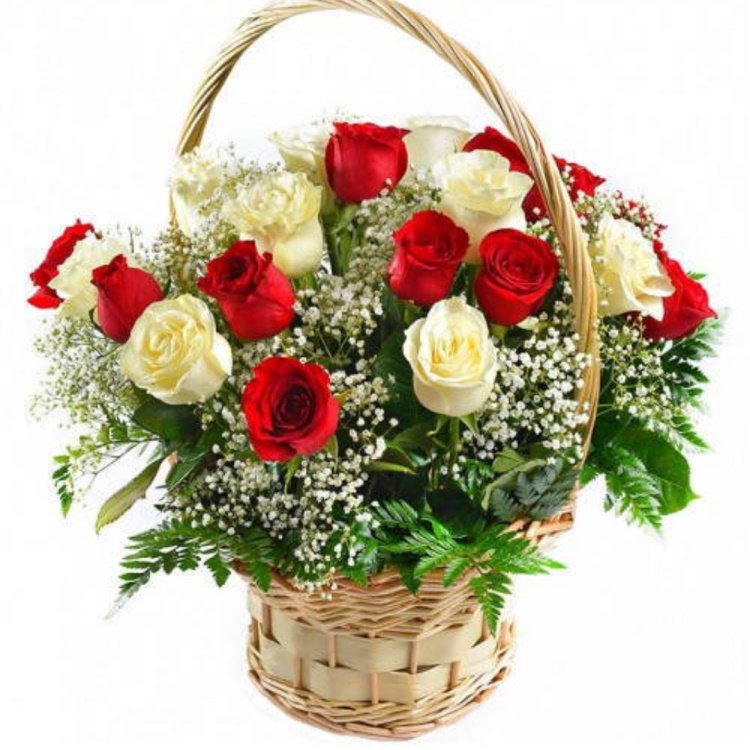 Кр-63 корзина с цветами