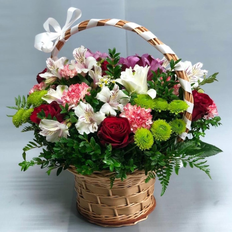 Кр - 65 Корзинка с цветами