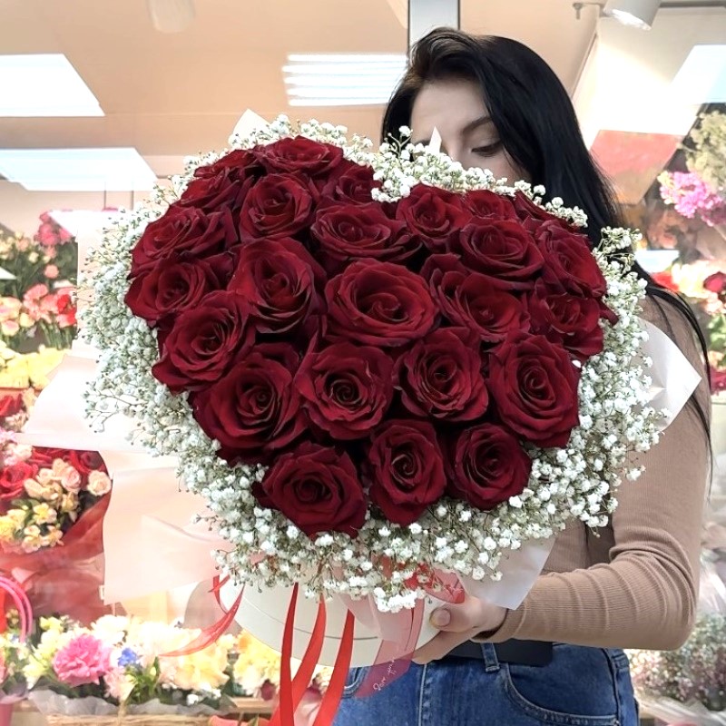 К -115 Коробка с розами