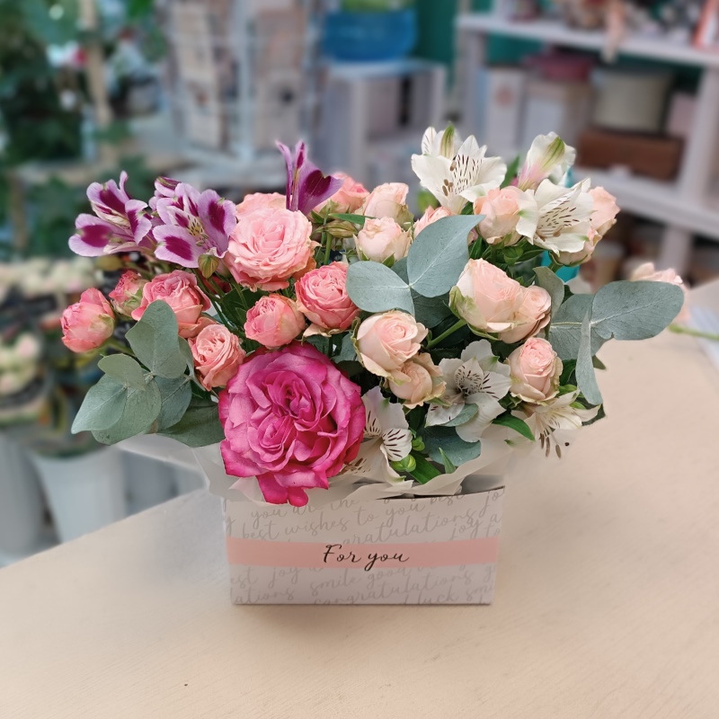 К -34 Коробочка с цветами