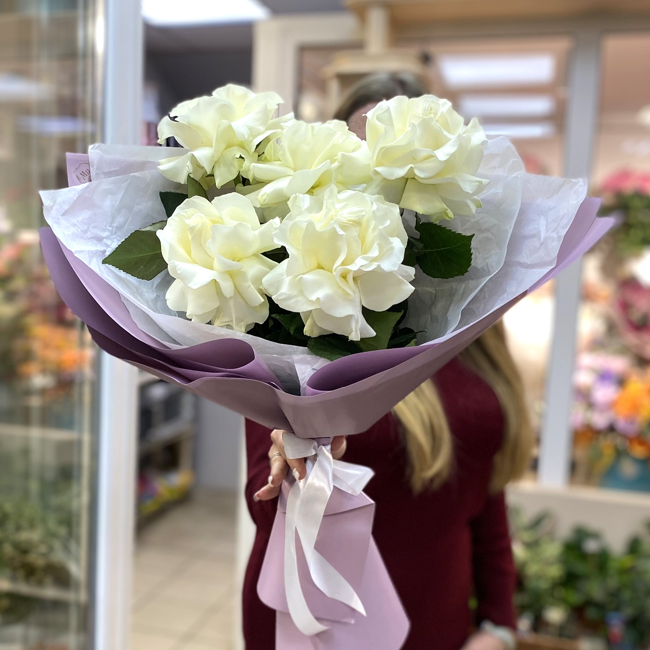 Р-27в Букет из 5 французких роз