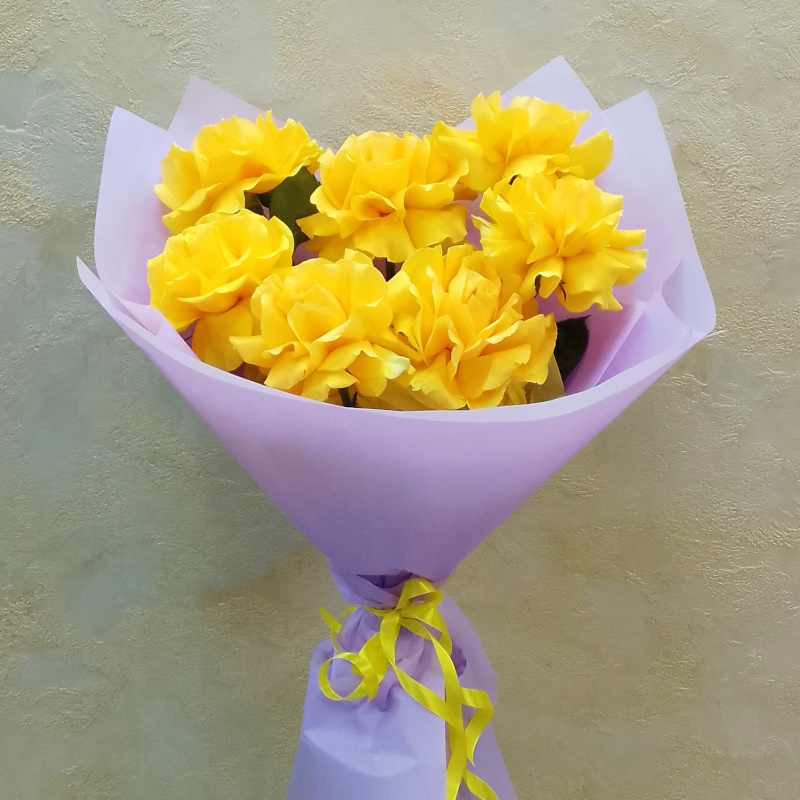 Р-35е Букет из 7 французких роз