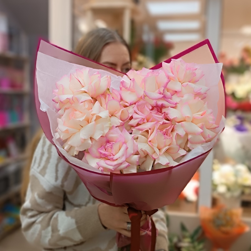 Р-46 Букет из 9 французких роз